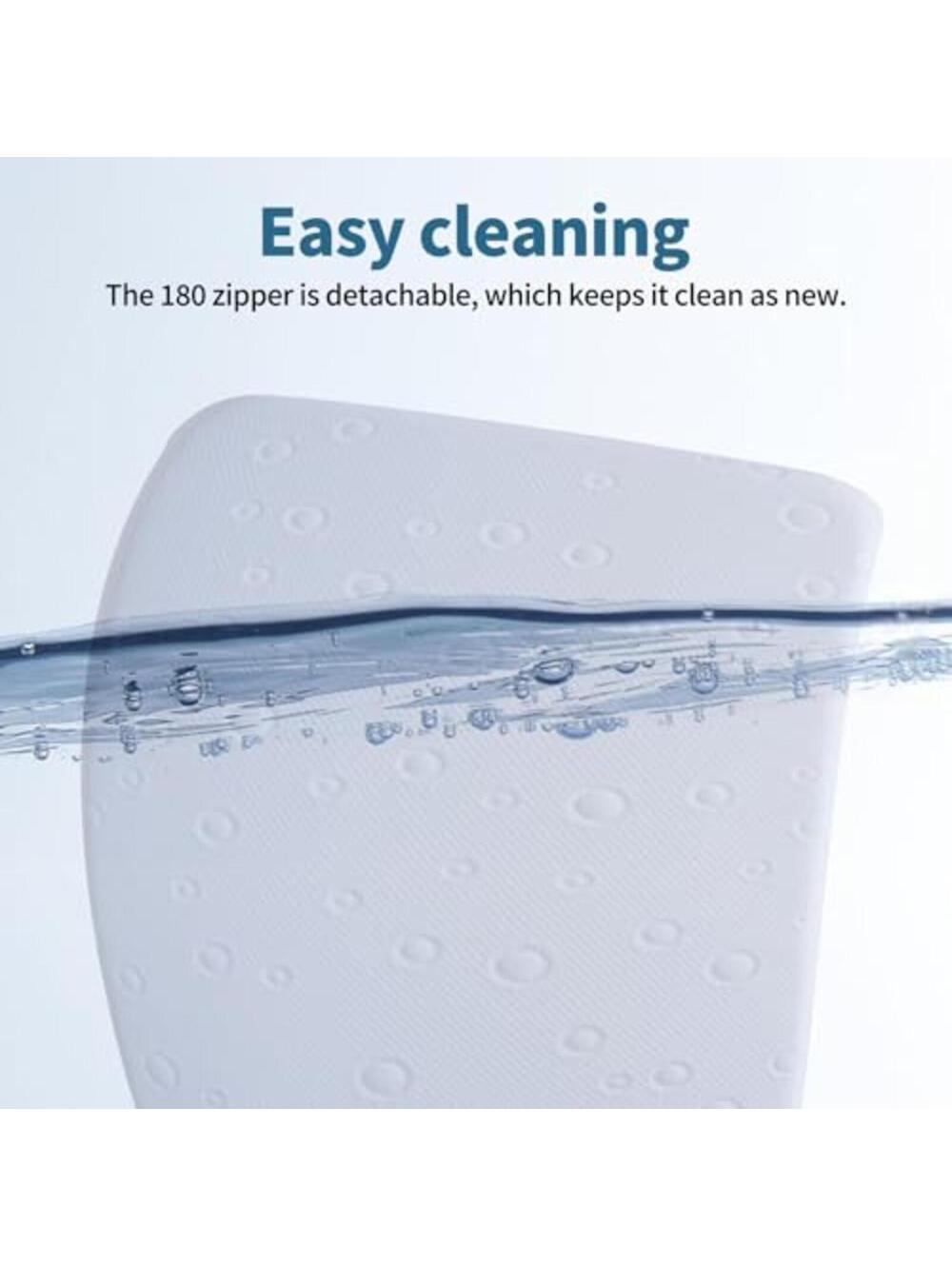 Baby Bassinet Mattress Pad 36.5"x25"x2" Dual Sided Gel Memory Foam - Picture 7 of 9